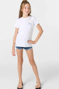 Tops & Tees^O'Neill Girl's Breezy UPF Top white