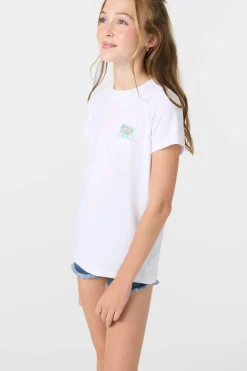 Tops & Tees^O'Neill Girl's Breezy UPF Top white