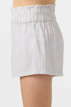 Sale^O'Neill Girl's Gabi Stripe Beach Shorts - | hydrangea