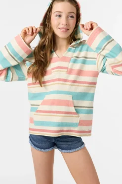 Sale^O'Neill Girl's Josey Pullover Fleece - | seafoam