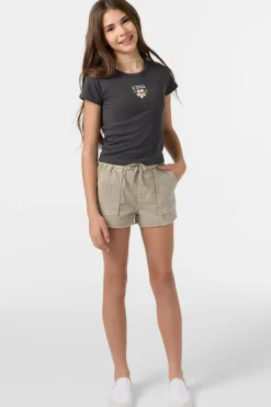 Bottoms^O'Neill Girl's Kylas Beach Shorts simply taupe