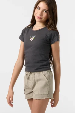 Sale^O'Neill Girl's Kylas Beach Shorts - | simply taupe