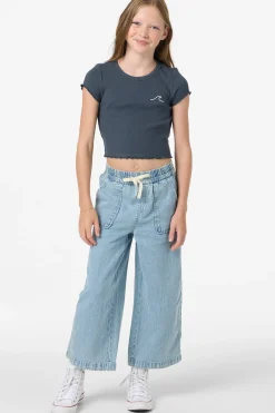 Bottoms^O'Neill Girl's Kylas Denim Pants - | drifter