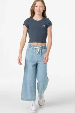 Bottoms^O'Neill Girl's Kylas Denim Pants - | drifter