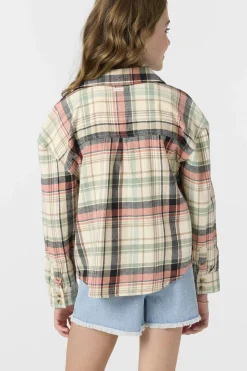 Sale^O'Neill Girl's Leslye Long Sleeve Top - | tapioca