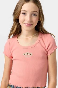 Tops & Tees^O'Neill Girl's Sammie Top coral haze