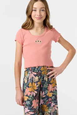 Tops & Tees^O'Neill Girl's Sammie Top coral haze