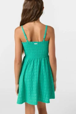 Dresses^O'Neill Girl's Shaena Mini Dress peacock green