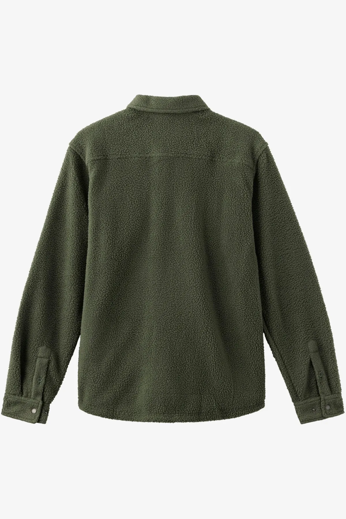 Shirts & Flannels^O'Neill Glacier High Pile Superfleece Standard Fit Overshirt dark olive