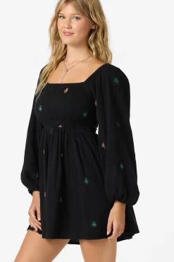Dresses^O'Neill Gracyn Palm Short Dress - | black