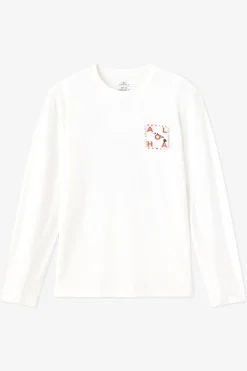 New Arrivals^O'Neill Hawaii Layout UPF Long Sleeve Standard Fit Tee white