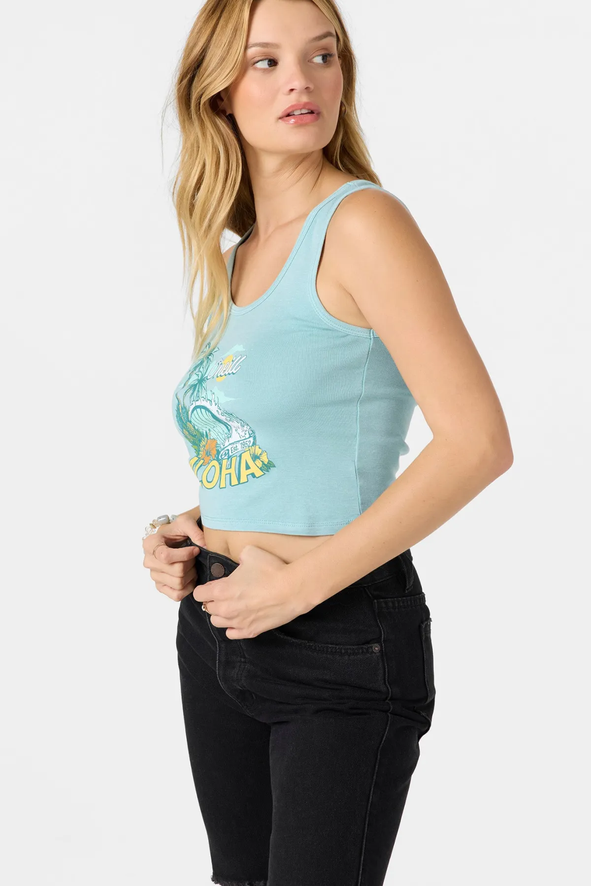 Graphic Tees & Tanks^O'Neill Heritage Aloha - | nile blue