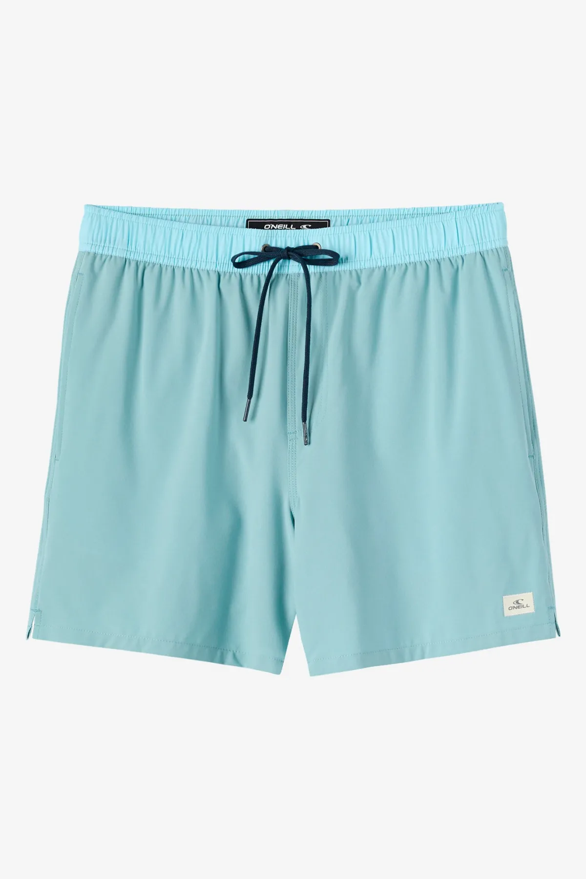 Short Length^O'Neill Hermosa Light Lined Elastic Waist 17" Swim Trunks Trunks - | tourmaline