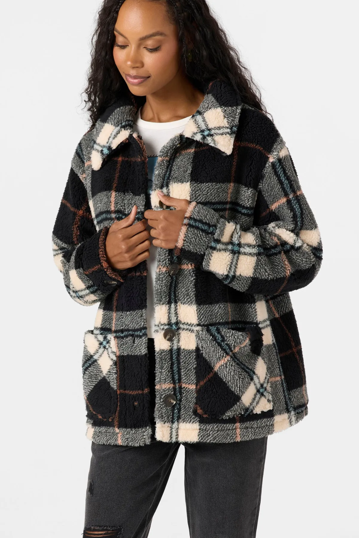 Jackets^O'Neill Huxlee Printed Jacket - | black