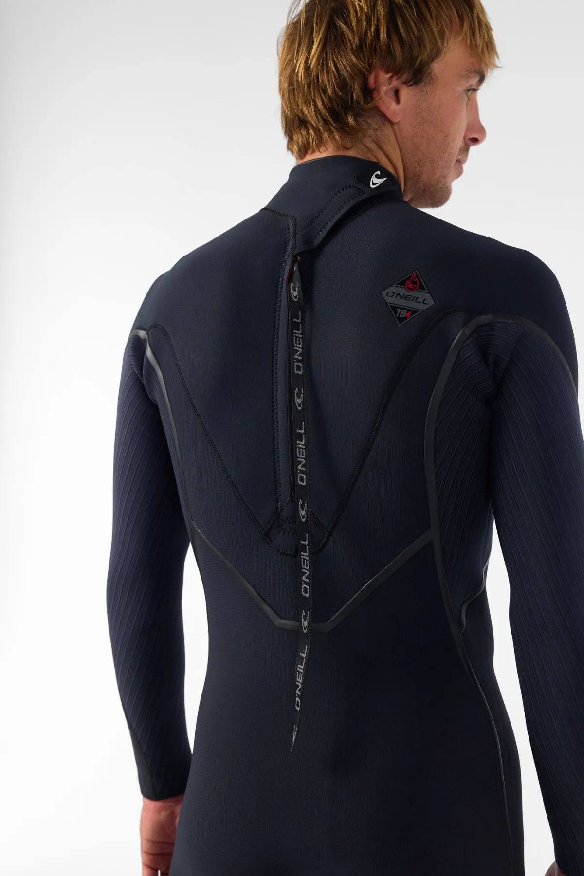 Full Suits^O'Neill Hyperfreak Fire 3/2MM+ Back Zip Full Wetsuit - | blk/blk