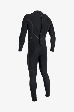 Full Suits^O'Neill Hyperfreak Fire 4/3MM+ Back Zip Full Wetsuit - | blk/blk