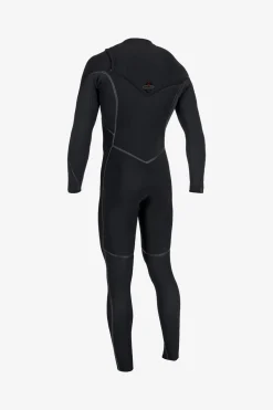 Full Suits^O'Neill Hyperfreak Fire 3/2MM+ Chest Zip Full Wetsuit - | blk/blk