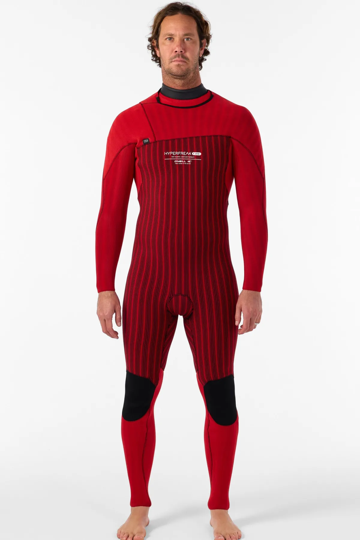 Full Suits^O'Neill Hyperfreak Fire 4/3MM+ Chest Zip Full Wetsuit - | tempsteel/tempsteel