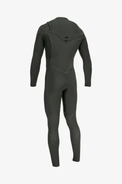 Full Suits^O'Neill Hyperfreak Fire 4/3MM+ Chest Zip Full Wetsuit - | tempsteel/tempsteel