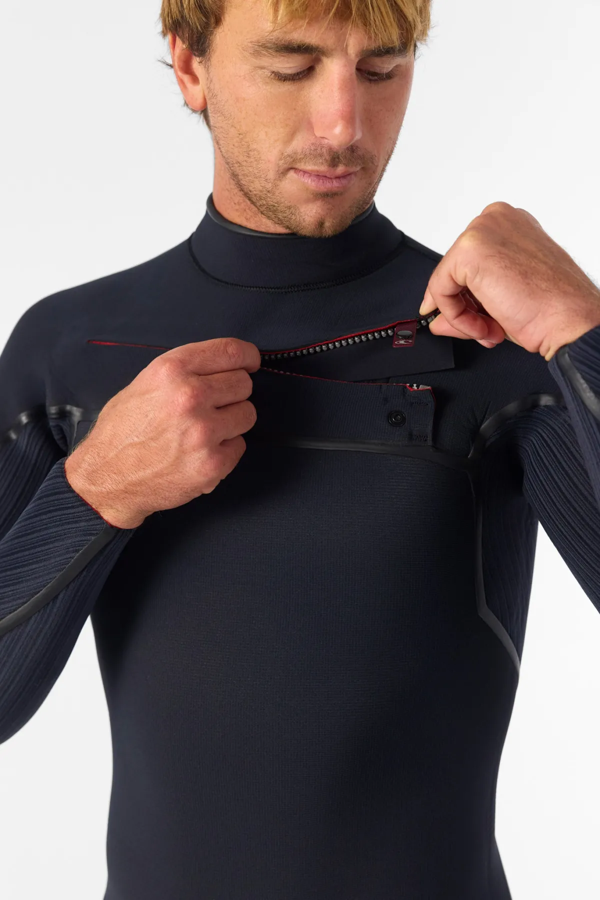 Full Suits^O'Neill Hyperfreak Fire 3/2MM+ Chest Zip Full Wetsuit - | crbn/crbn