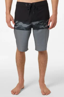 New Arrivals|Boardshorts New Arrivals^O'Neill Hyperfreak Heat Block 21" Boardshorts - | black camo