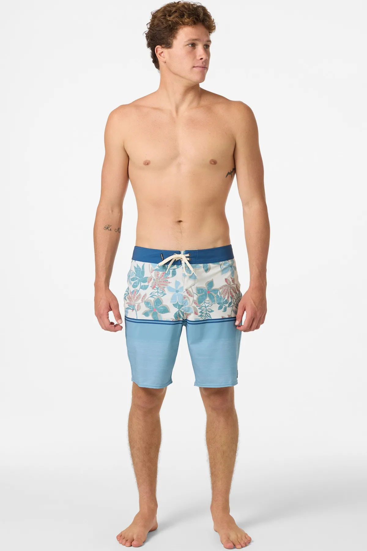 Mid Length^O'Neill Hyperfreak Heat Block 19" Boardshorts citadel