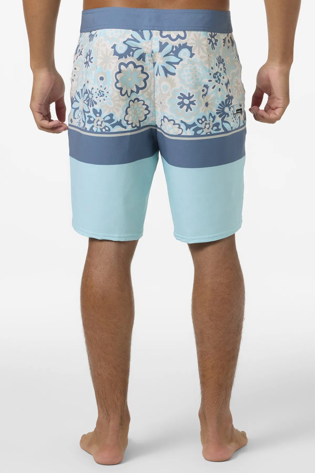 Short Length|Performance^O'Neill Hyperfreak Heat Block 19" Boardshorts pstl turq 2
