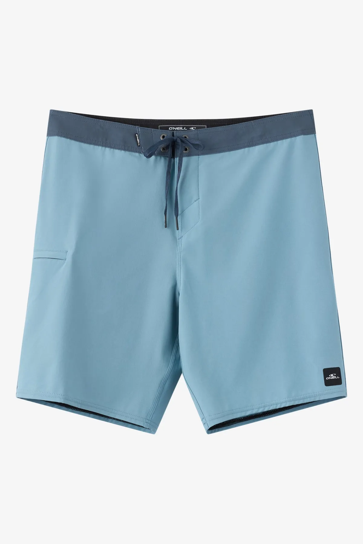 Performance^O'Neill Hyperfreak Heat Solid 19" Boardshorts stone blue