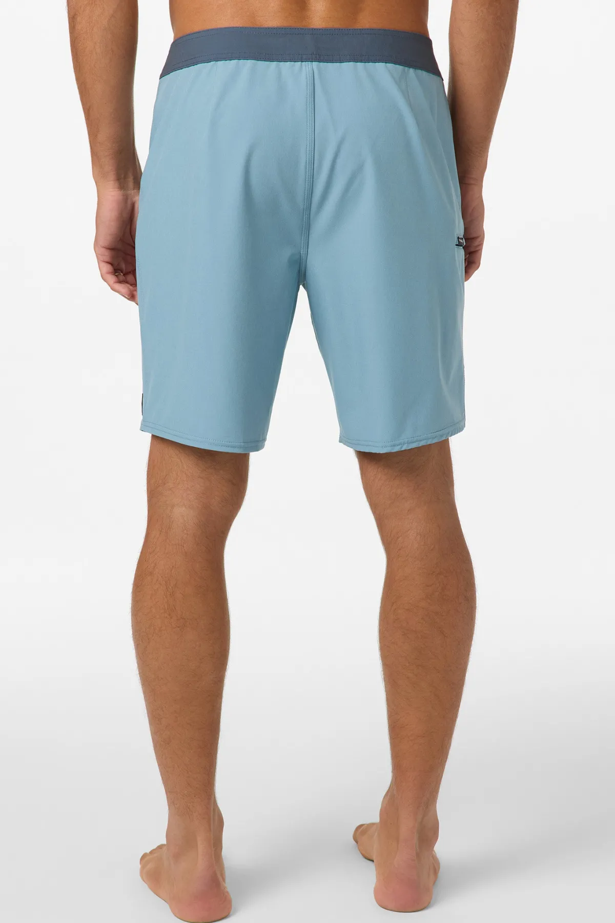 Performance^O'Neill Hyperfreak Heat Solid 19" Boardshorts stone blue