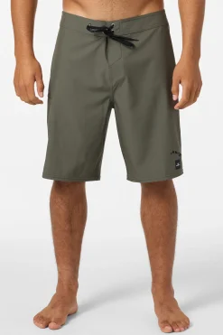 Performance|New Arrivals^O'Neill Hyperfreak Heat Solid Hawaii 20" Boardshorts army