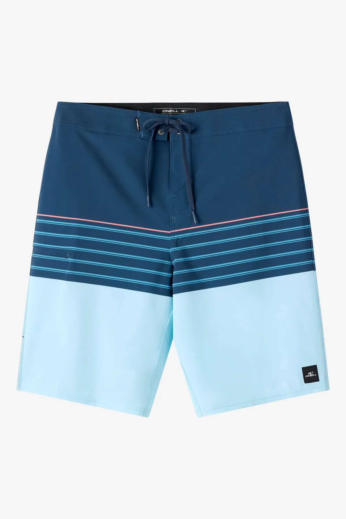Performance^O'Neill Hyperfreak Heat Stripe 21" Boardshorts midnight navy