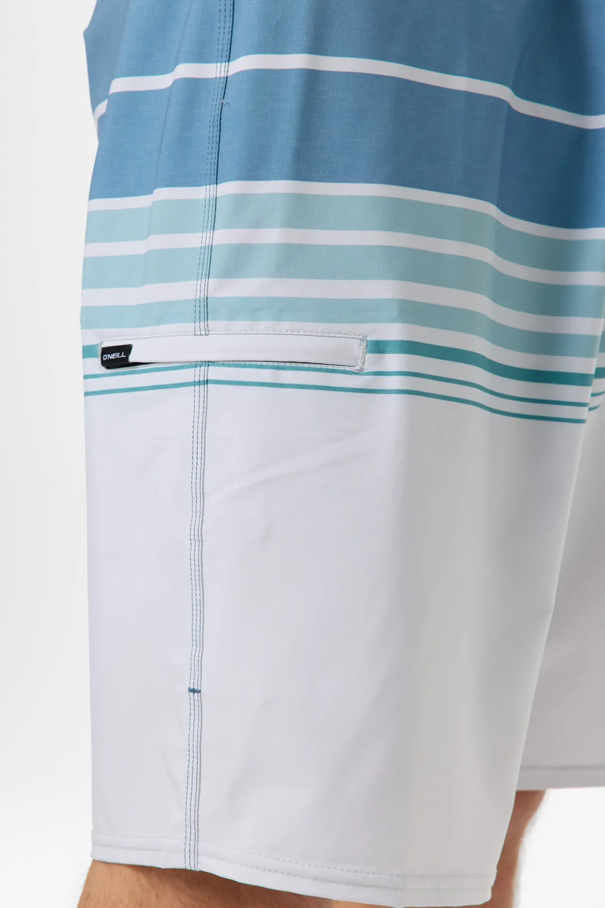 Performance^O'Neill Hyperfreak Heat Stripe 20" Boardshorts fog