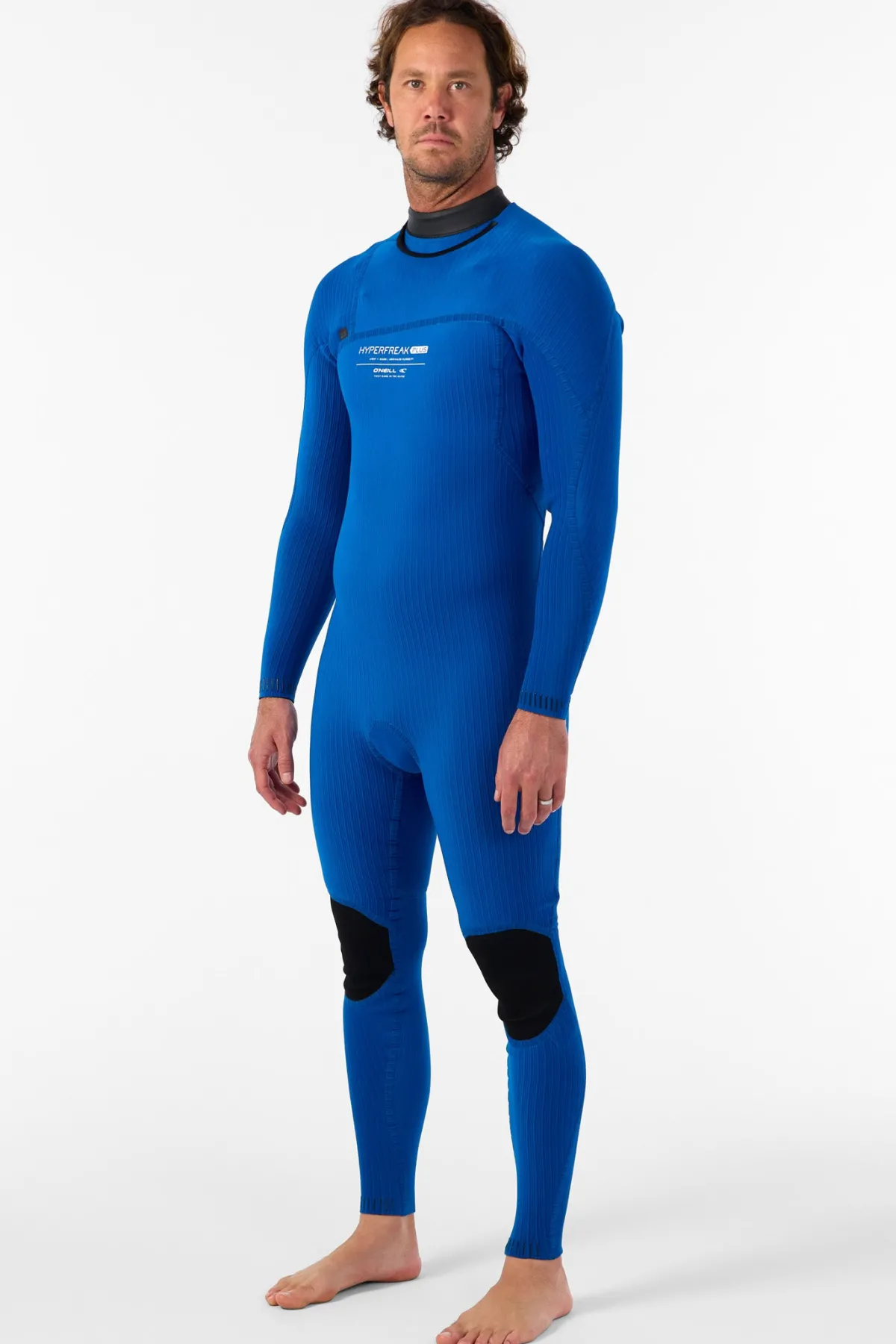 Full Suits^O'Neill Hyperfreak 3/2+MM Chest Zip Full - | blk/twlblu