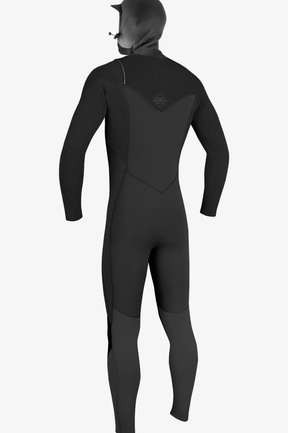 Full Suits^O'Neill Hyperfreak 4/3+MM Chest Zip Full W/hood - | black/black