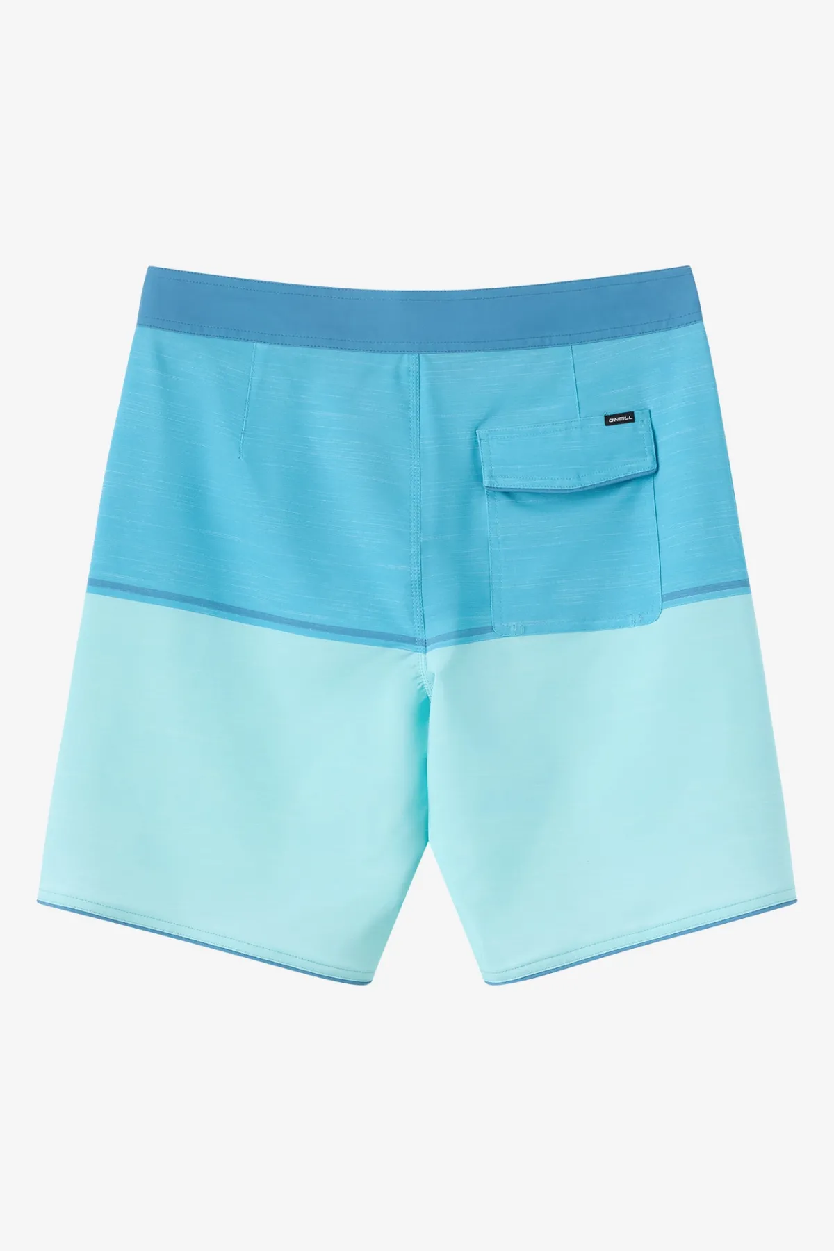 New Arrivals|Boardshorts New Arrivals^O'Neill Hyperfreak Mysto Block Scallop 19" Boardshorts - | canal blue