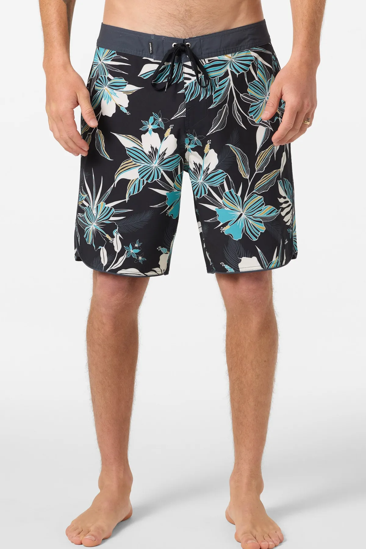 Performance^O'Neill Hyperfreak Mysto Scallop 19" Boardshorts black