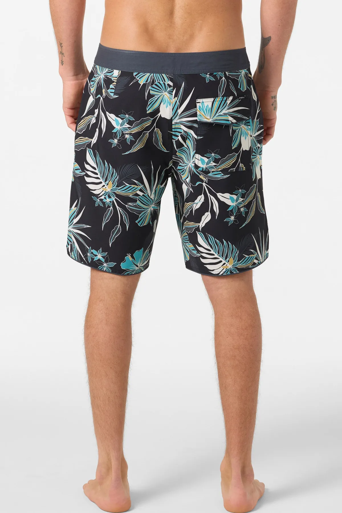 Performance^O'Neill Hyperfreak Mysto Scallop 19" Boardshorts black