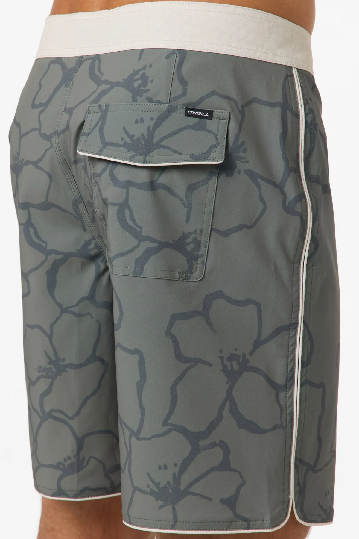 Performance|Best Sellers^O'Neill Hyperfreak Mysto Scallop 19" Boardshorts mulled basil