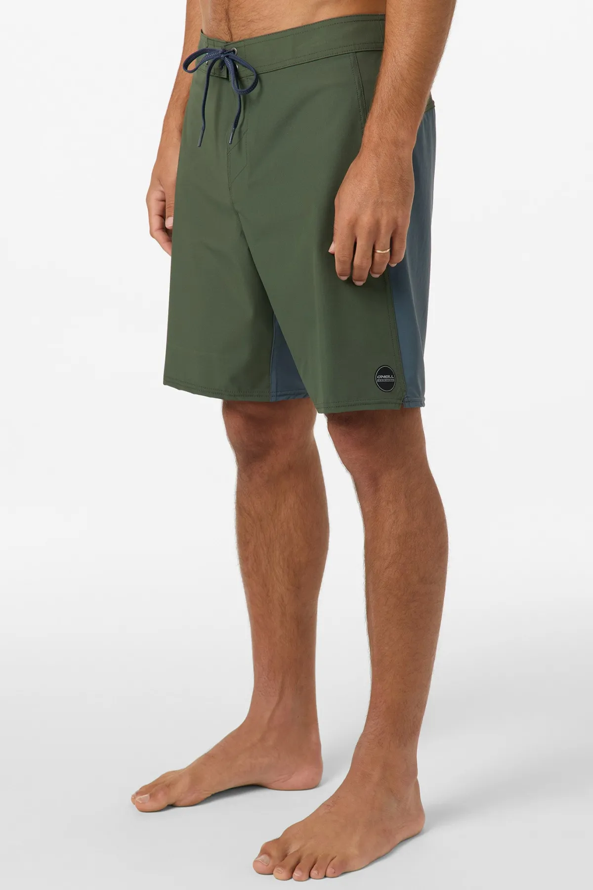 Mid Length|Trvlr Series^O'Neill Hyperfreak TRVLR Tech Enduro 19" Boardshorts dark olive