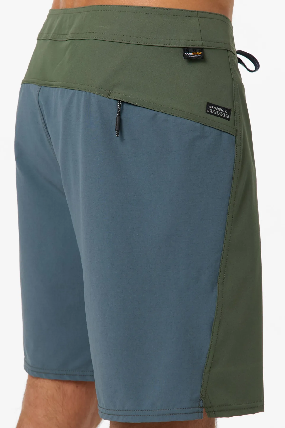 Mid Length|Trvlr Series^O'Neill Hyperfreak TRVLR Tech Enduro 19" Boardshorts dark olive