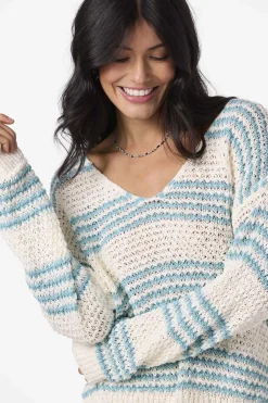 Sweaters, Hoodies & Fleece^O'Neill Iyla Long Sleeve Sweater - | nile blue