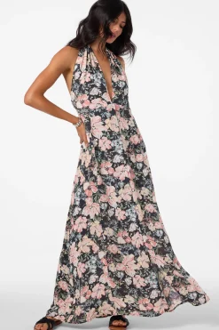 Dresses^O'Neill Jemma Floral Maxi Dress - | faded