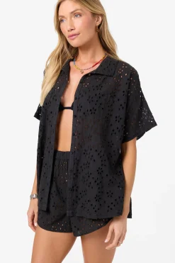 Matching Sets|Swim Cover-Ups^O'Neill Jenna Cover-Up Top - | black