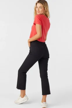 Bottoms^O'Neill Jenna Denim Jean Pants washed black