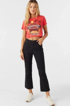 Bottoms^O'Neill Jenna Denim Jean Pants washed black