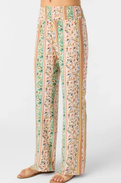 Bottoms^O'Neill Jonie Cora Floral Pants - | tapioca