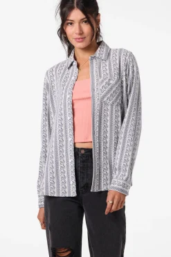 Tops^O'Neill Jorgina Long Sleeve Top winter white
