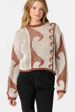 Sweaters, Hoodies & Fleece^O'Neill Josephine Long Sleeve Sweater - | winter white