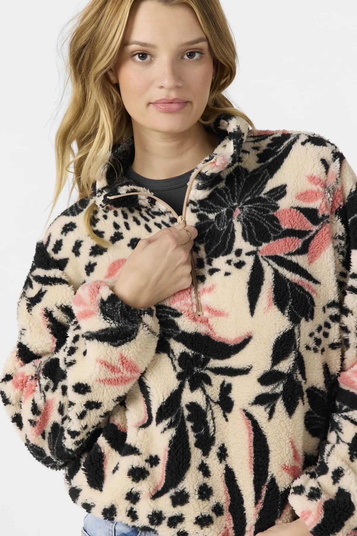 Jackets^O'Neill Kacey Printed Jacket - | tapioca