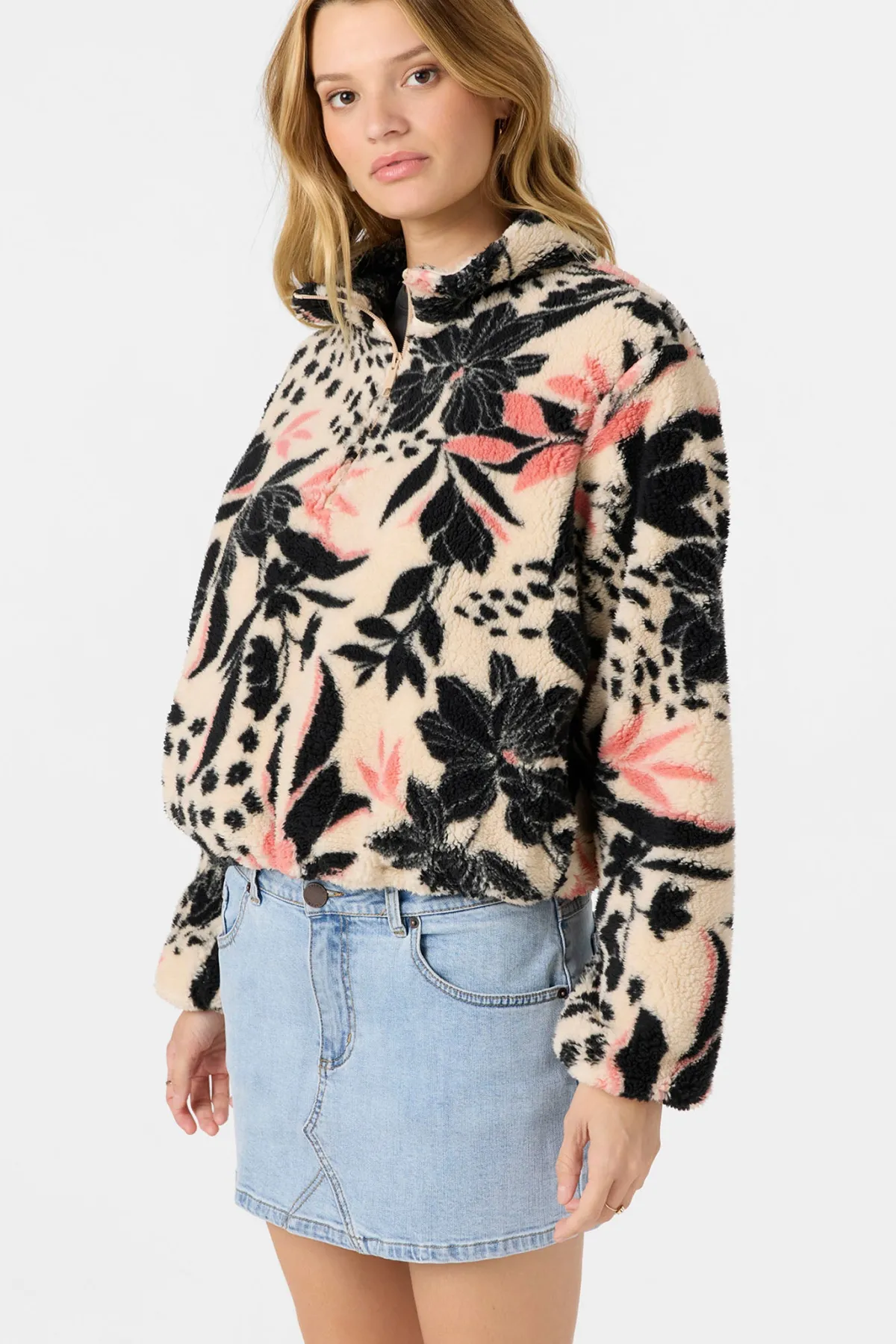 Jackets^O'Neill Kacey Printed Jacket - | tapioca